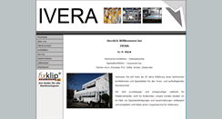 Desktop Screenshot of ivera.eu